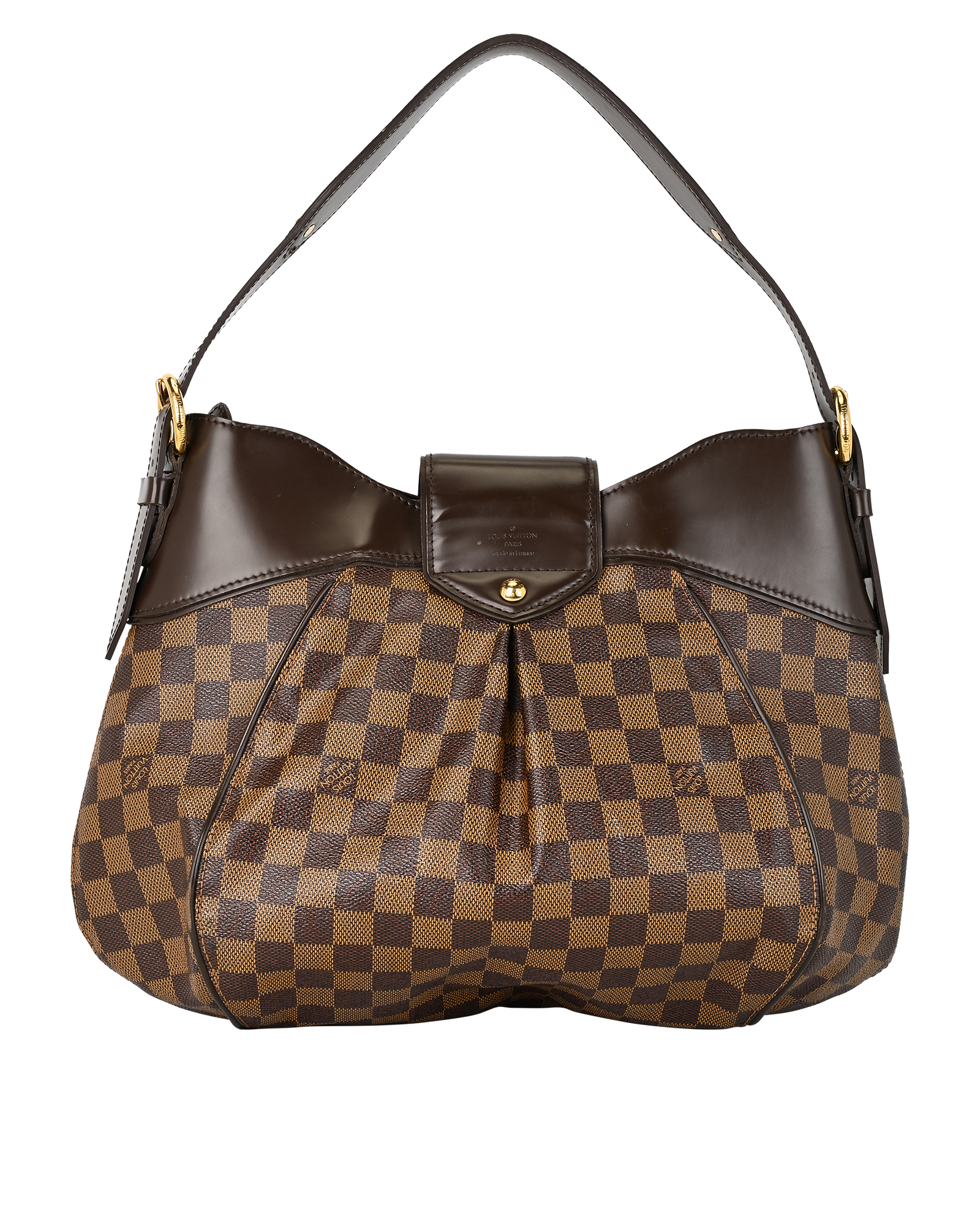 Sistina MM, &pound;650, Handbags, Brown, Canvas, Back view